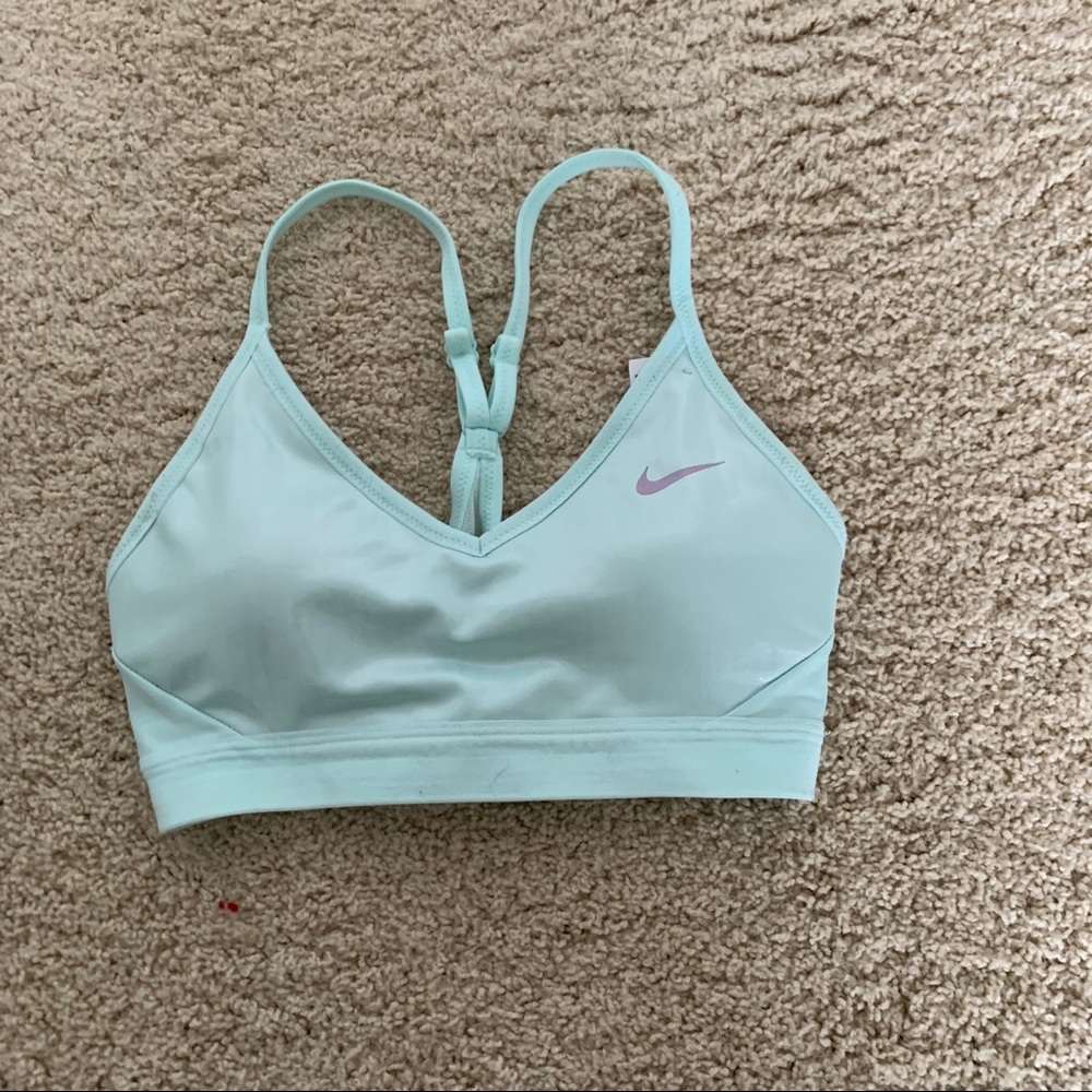 Nike iridescent sports bra